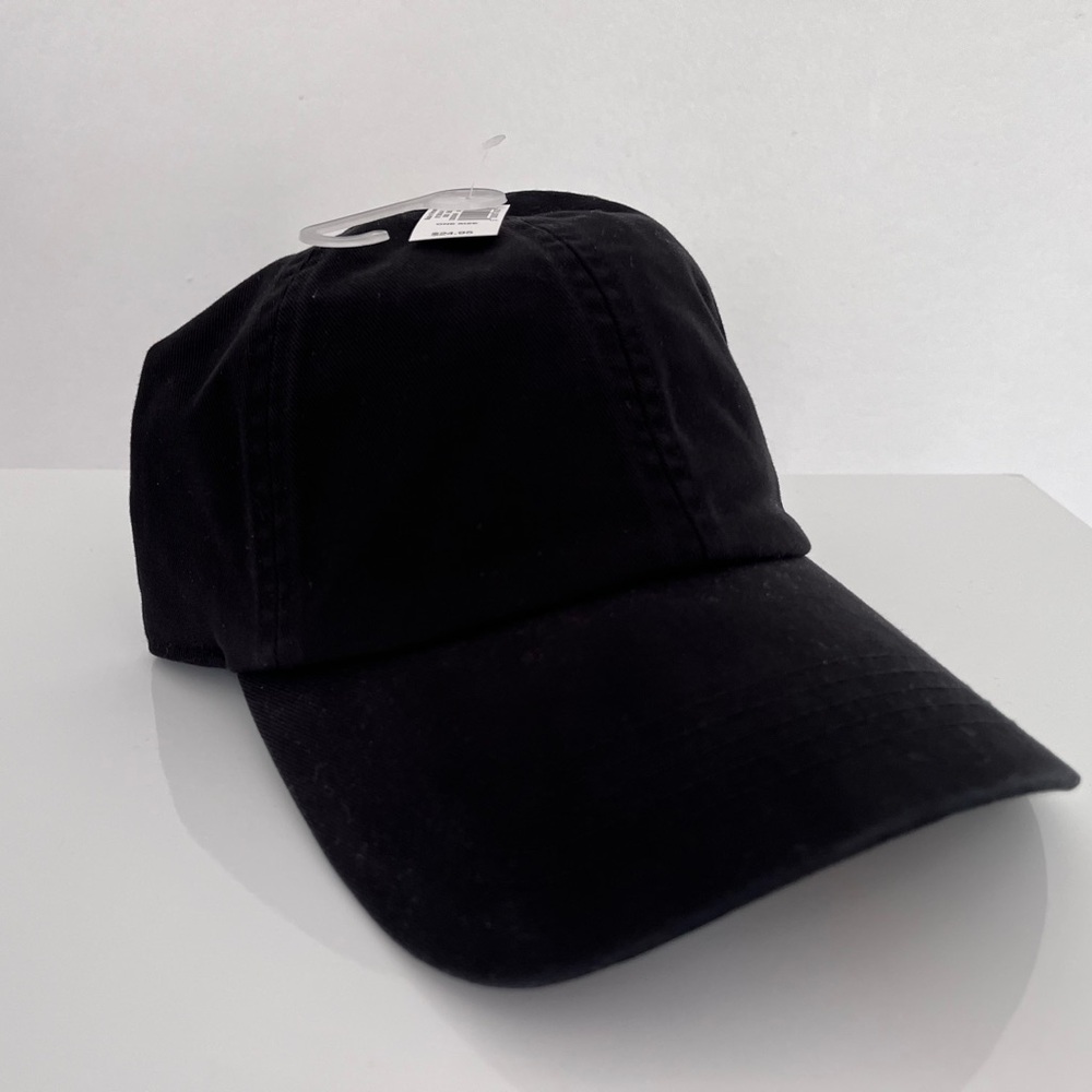 NEW Gap Organic Cotton Baseball Cap in Black